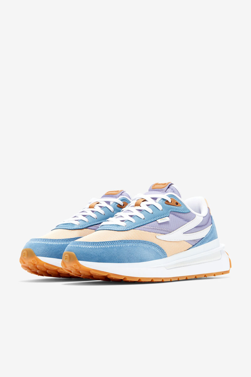 Blue / Grey Men's Fila Paper X Fila Renno Pride Trainers | Fila Trainers | 7n6EeSafpF5