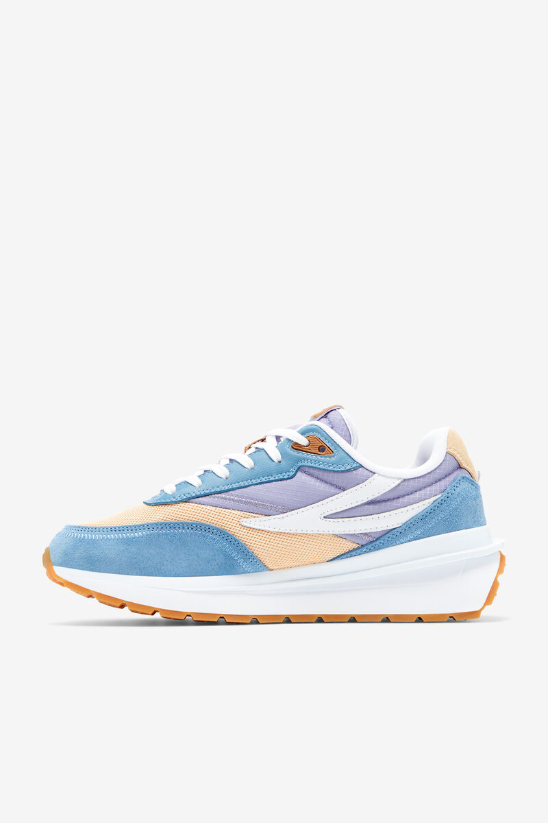 Blue / Grey Women's Fila Paper X Fila | Renno Trainers | YocImS5tvAA