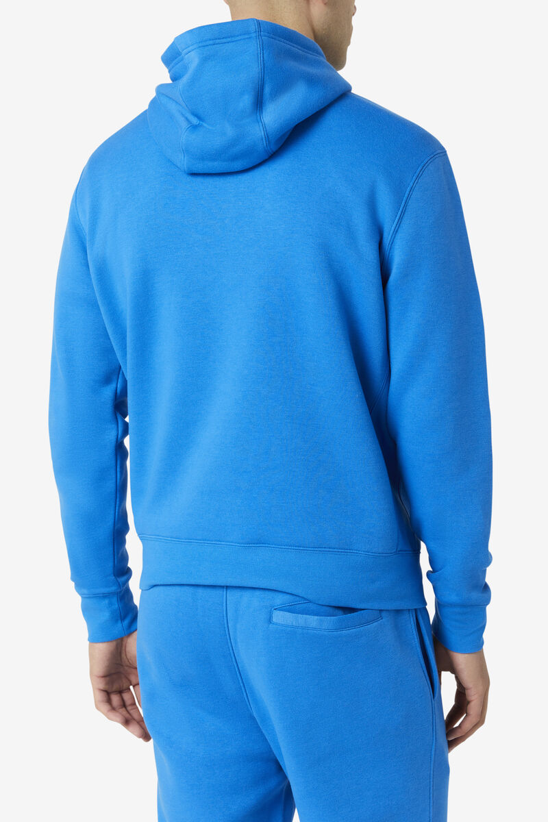 Blue Men's Fila Algot Hoodie Hoodies | dRTzDHlreE5