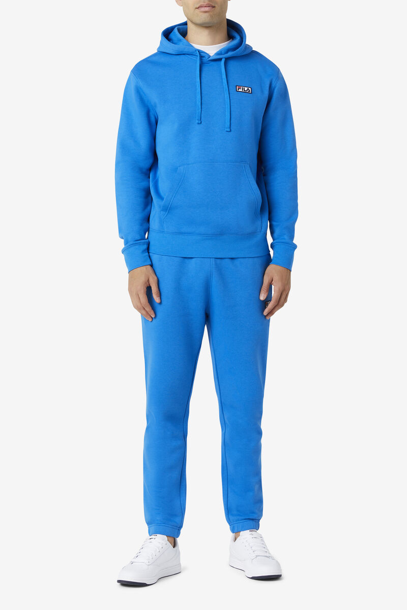 Blue Men's Fila Algot Hoodie Hoodies | dRTzDHlreE5