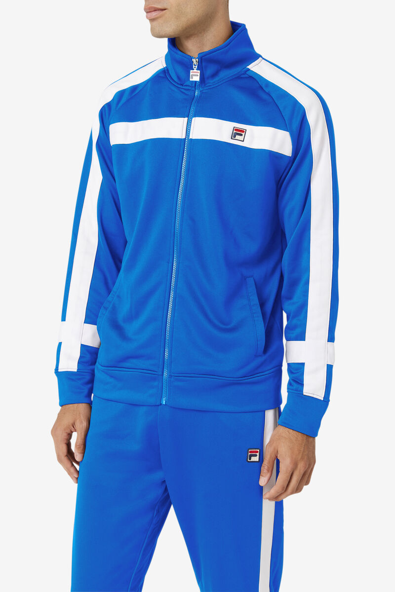 Blue Men's Fila Renzo Jacket Jackets | f4zLsIKXcOx