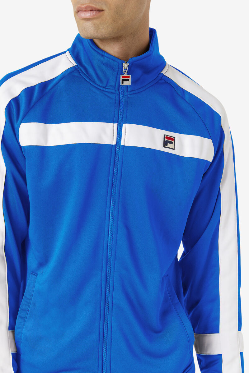 Blue Men's Fila Renzo Jacket Jackets | f4zLsIKXcOx