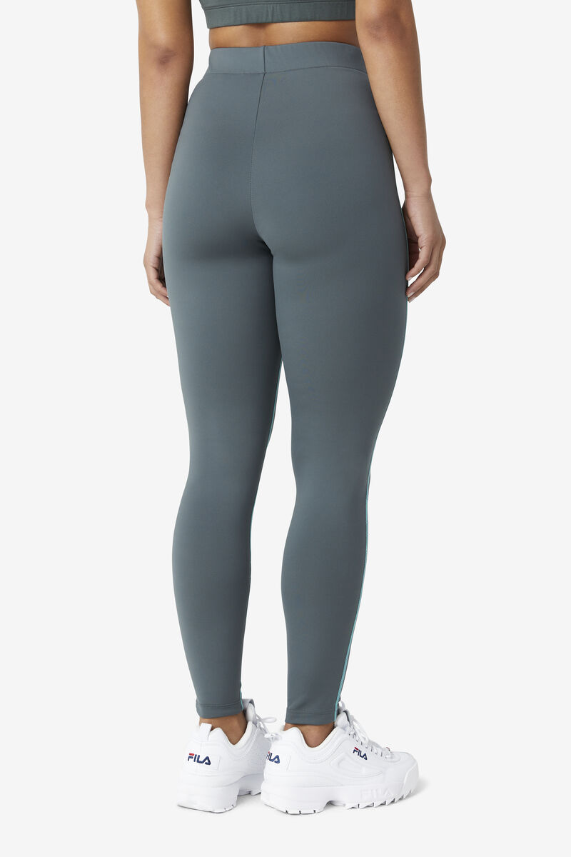 Blue Turquoise Women's Fila Harleen High Rise Legging Leggings | GluLrsgtRtv