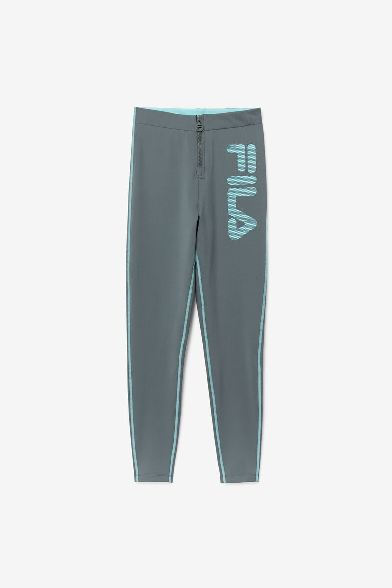 Blue Turquoise Women\'s Fila Harleen High Rise Legging Leggings | GluLrsgtRtv