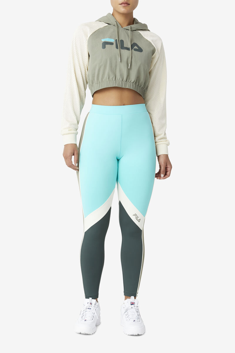 Blue Turquoise Women's Fila Sonya Legging Leggings | Bb5GE14tXi2