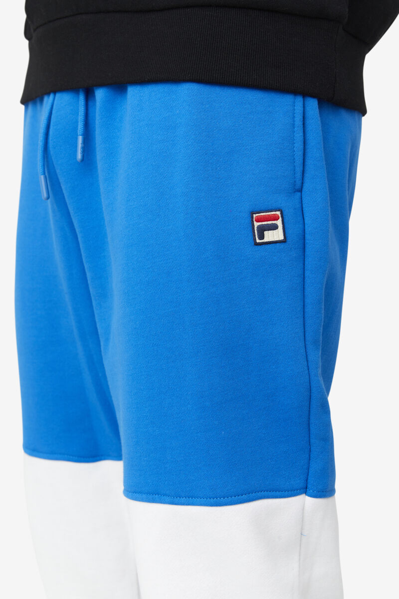 Blue / White / Black Men's Fila France Pant Pants | iKNalf1sjMC