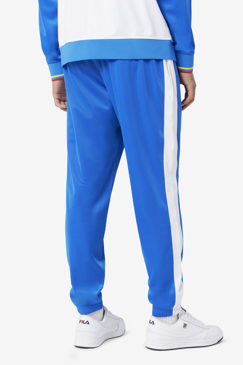 Blue / White / Red Men's Fila Ecuador Track Pant Tracksuits | lGkPGS4OIj3