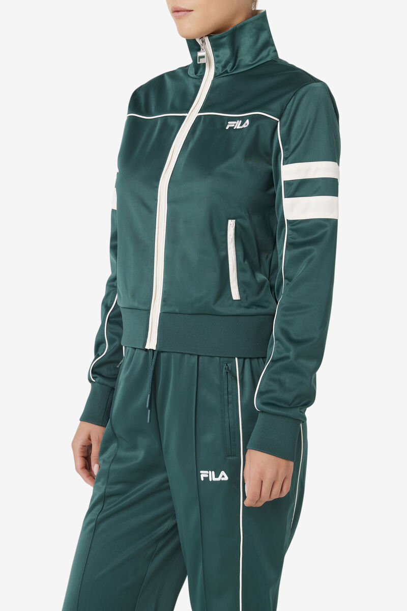 Blue Women's Fila Pippa Track Jacket Tracksuits | niYiHGNoXij