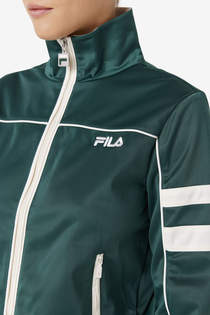 Blue Women's Fila Pippa Track Jacket Tracksuits | niYiHGNoXij