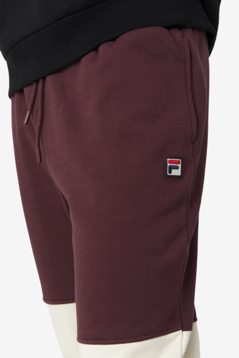 Brown / Black Men's Fila France Pant Pants | TELGtkqtgDl