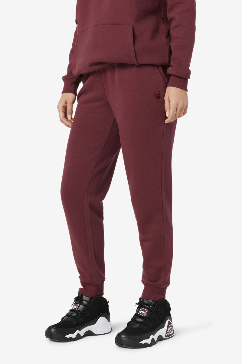 Brown Women's Fila Avah Jogger Pants | Wr5dgvn8rFZ