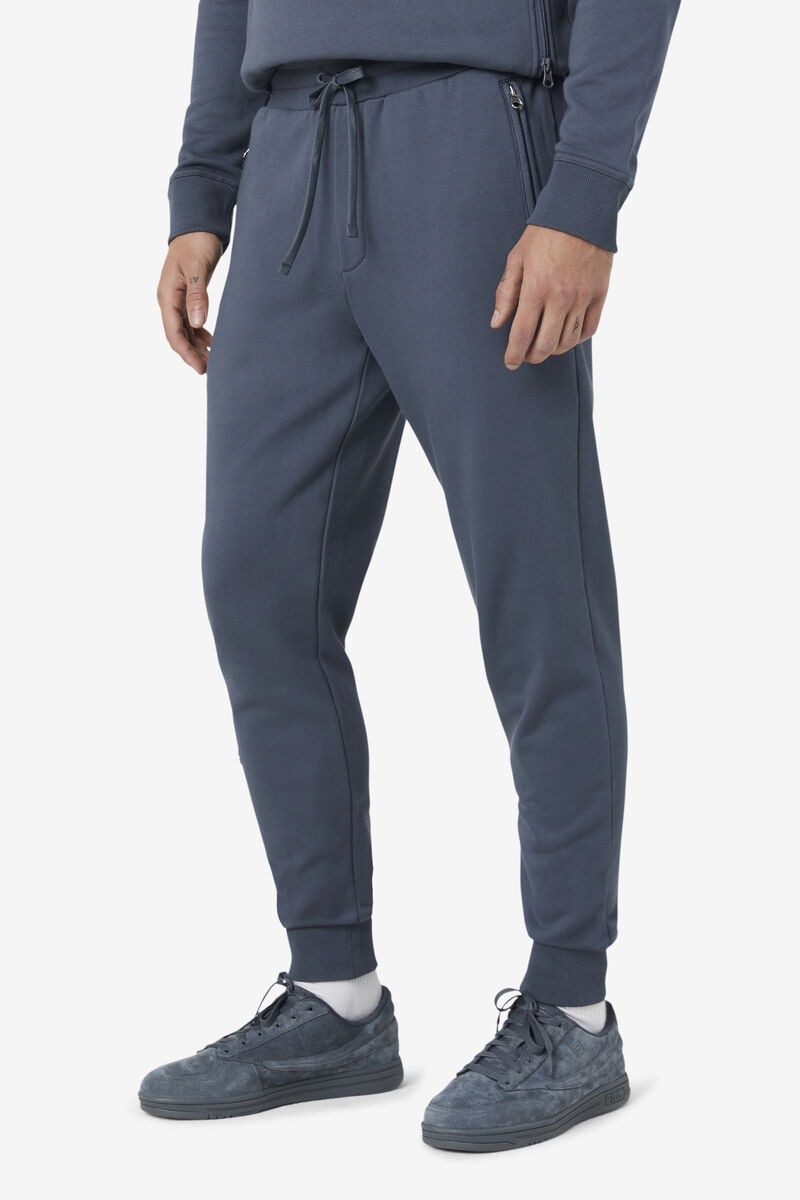 Dark Blue Men's Fila Gabriel Jogger Pants | OrqgwVydNFS