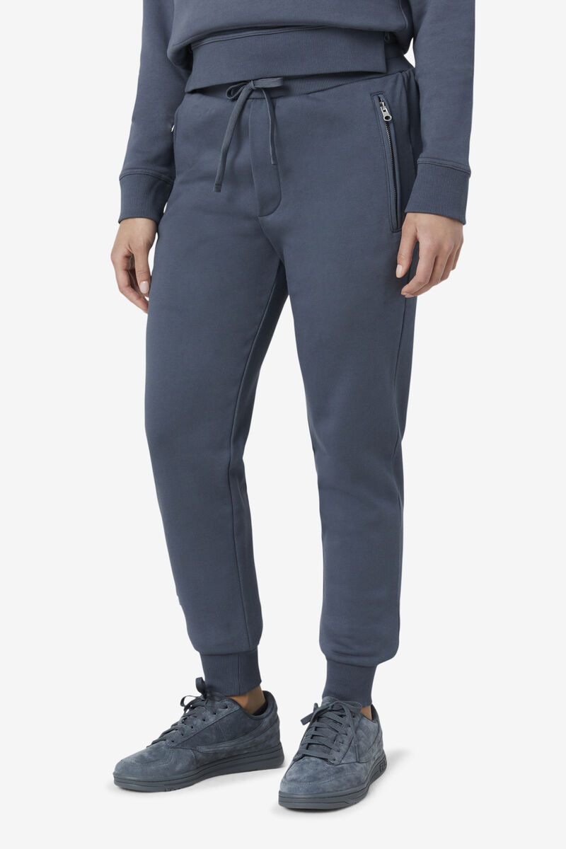 Dark Blue Men's Fila Gabriel Jogger Pants | OrqgwVydNFS