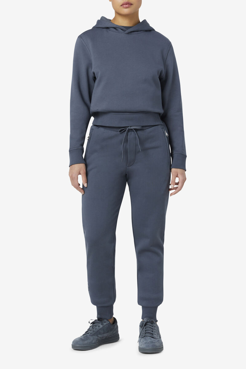 Dark Blue Men's Fila Gabriel Jogger Pants | OrqgwVydNFS