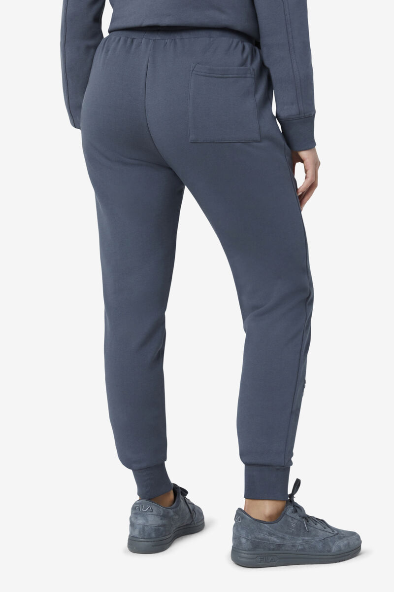 Dark Blue Women's Fila Gabriel Jogger Pants | qbvGDDcd6SM