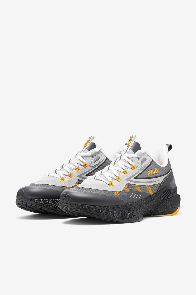 Dark Grey / Gold / Black Men's Fila Tactik 5 Nucleus Tennis Shoe | Fila Trainers | JCsAnHevNkT