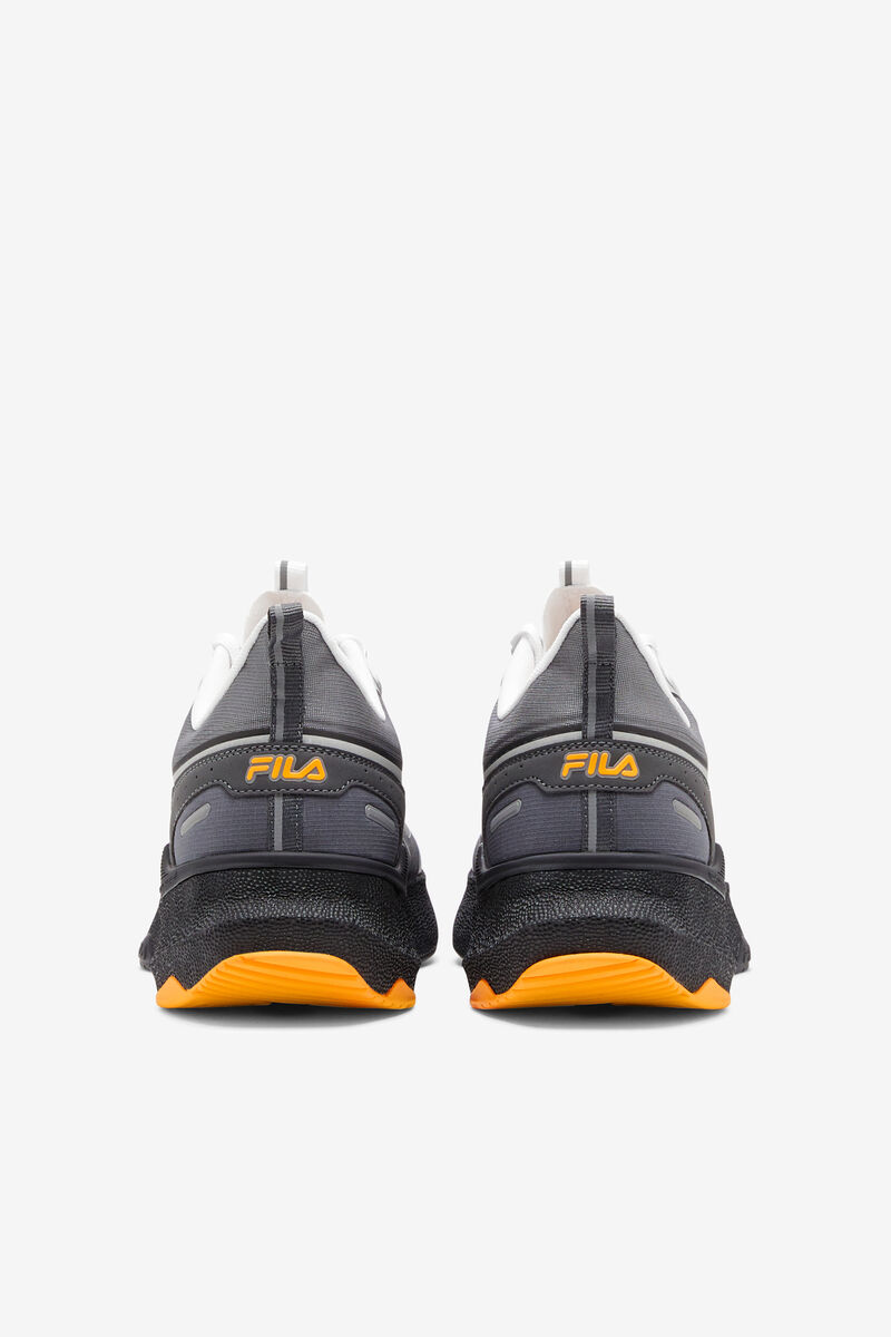 Dark Grey / Gold / Black Men's Fila Tactik 5 Nucleus Tennis Shoe | Fila Trainers | JCsAnHevNkT