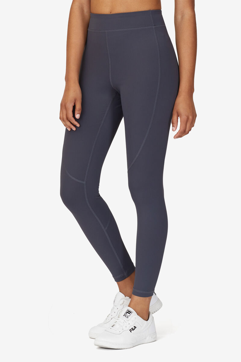 Dark Grey Women's Fila Faunia Legging Leggings | e8W2iT59dY6