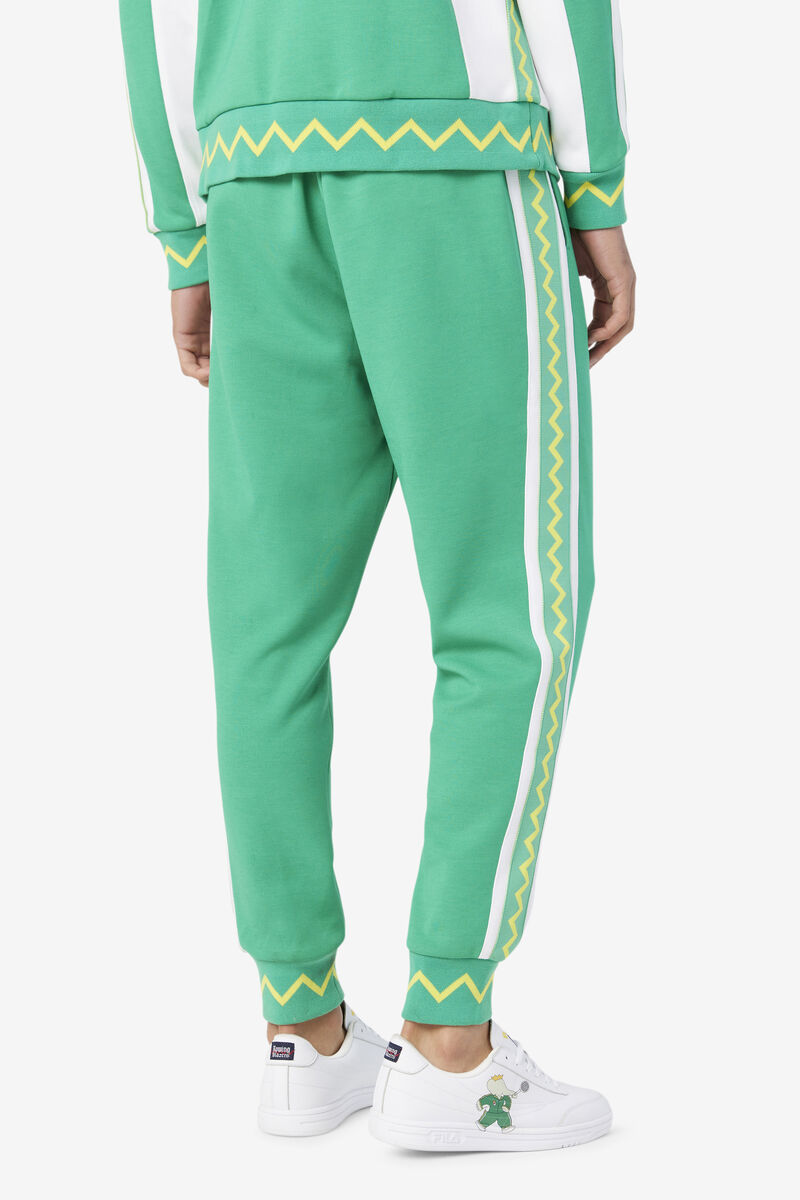 Deep Mint / White Women's Fila Fila X Rb Babar Evertt Jogger Tracksuits | kphGxibadUn