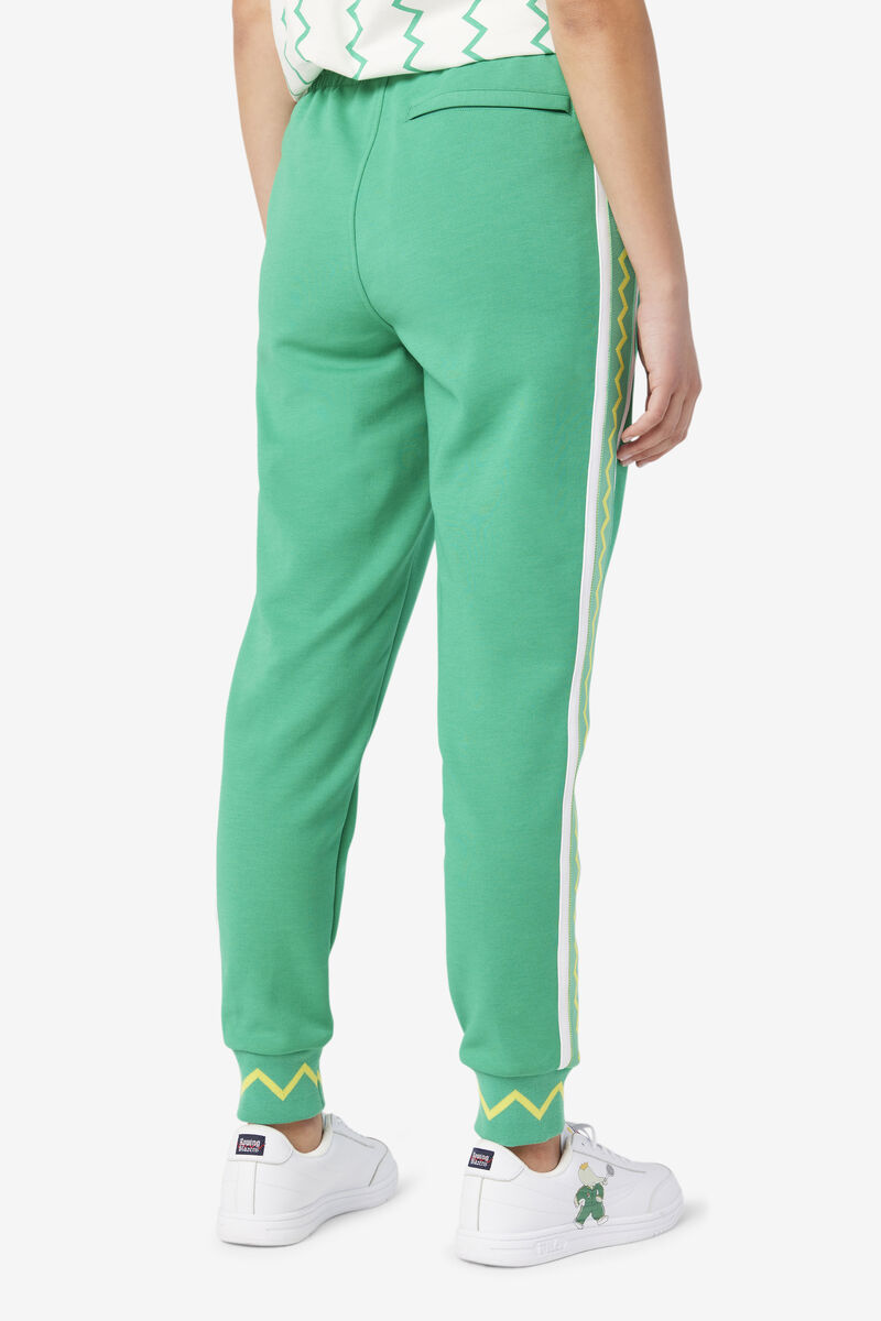 Deep Mint / White Women's Fila Fila X Rb Babar Evertt Jogger Tracksuits | kphGxibadUn