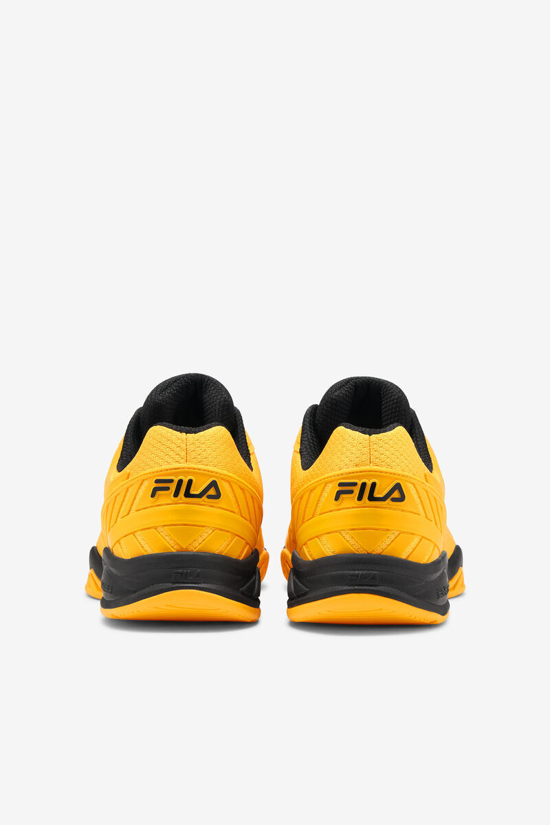 Gold / Gold / Black Men's Fila Axilus 2 Energized Tennis Shoes | EGLWDTPL2Zm