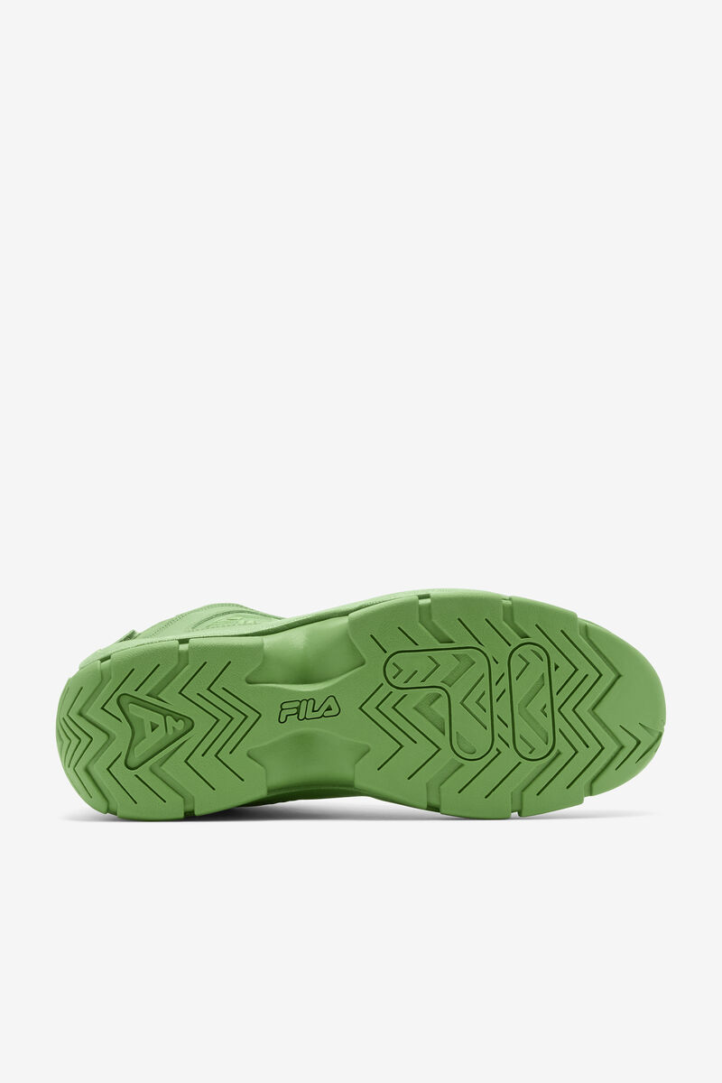 Green / Green / Green Men's Fila Grant Hill 2 Woven Basketball Shoes | DU9WaoPVSt2