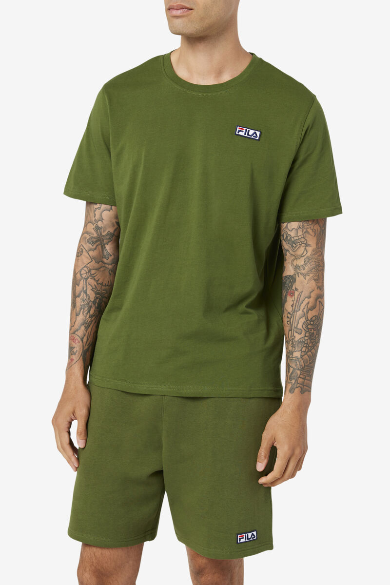 Green Men's Fila Skylar T Shirts | NT1zMXPqNlc