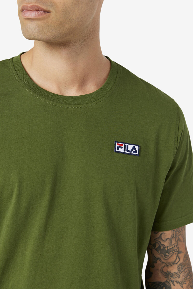 Green Men's Fila Skylar T Shirts | NT1zMXPqNlc