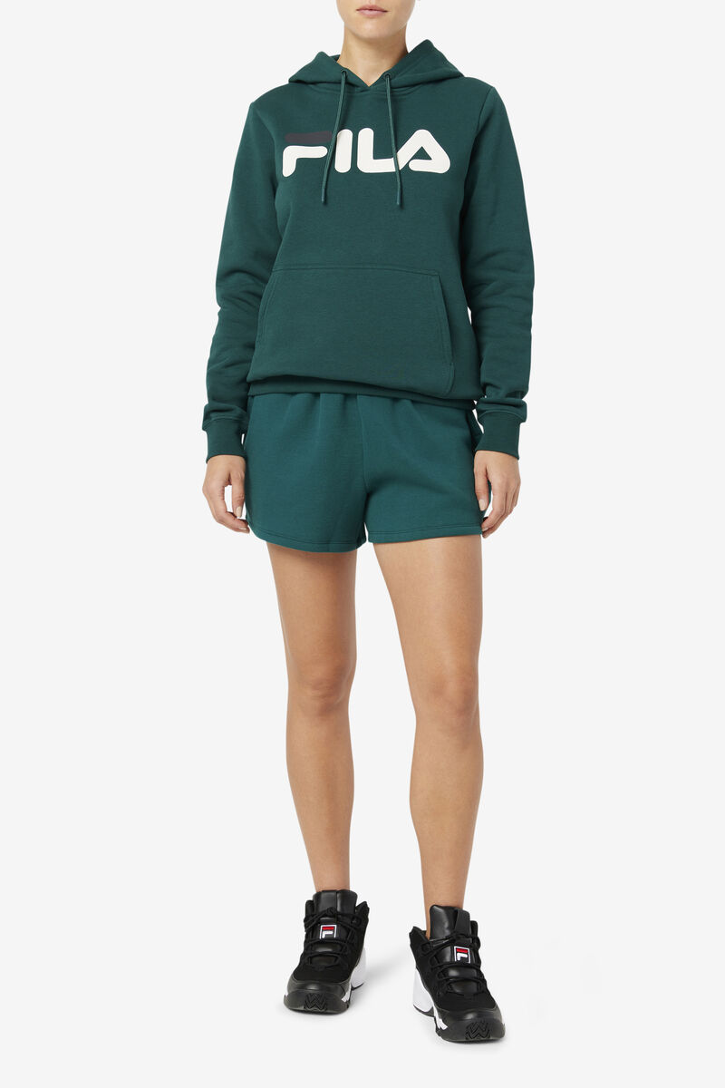 Green Women's Fila Lucy Hoodie Hoodies | wqogbkQH4NV