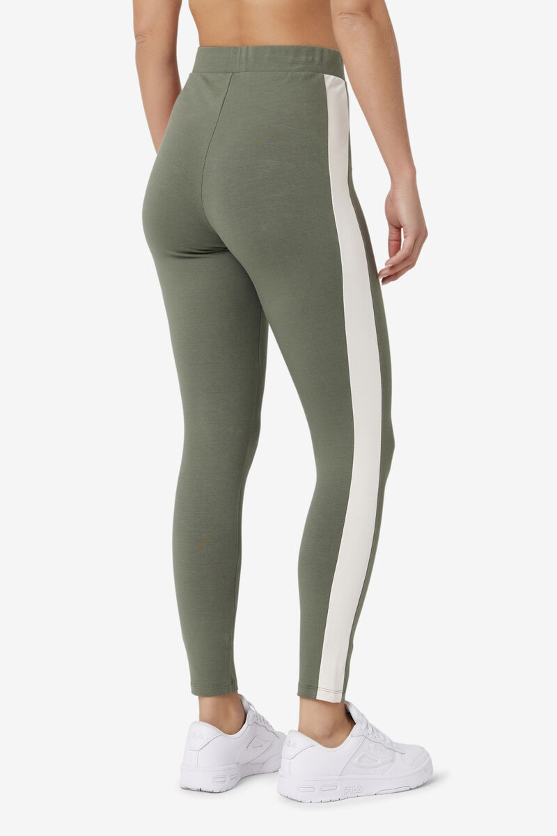 Green Women's Fila Mercy Legging Leggings | bkPkwDGjhcv