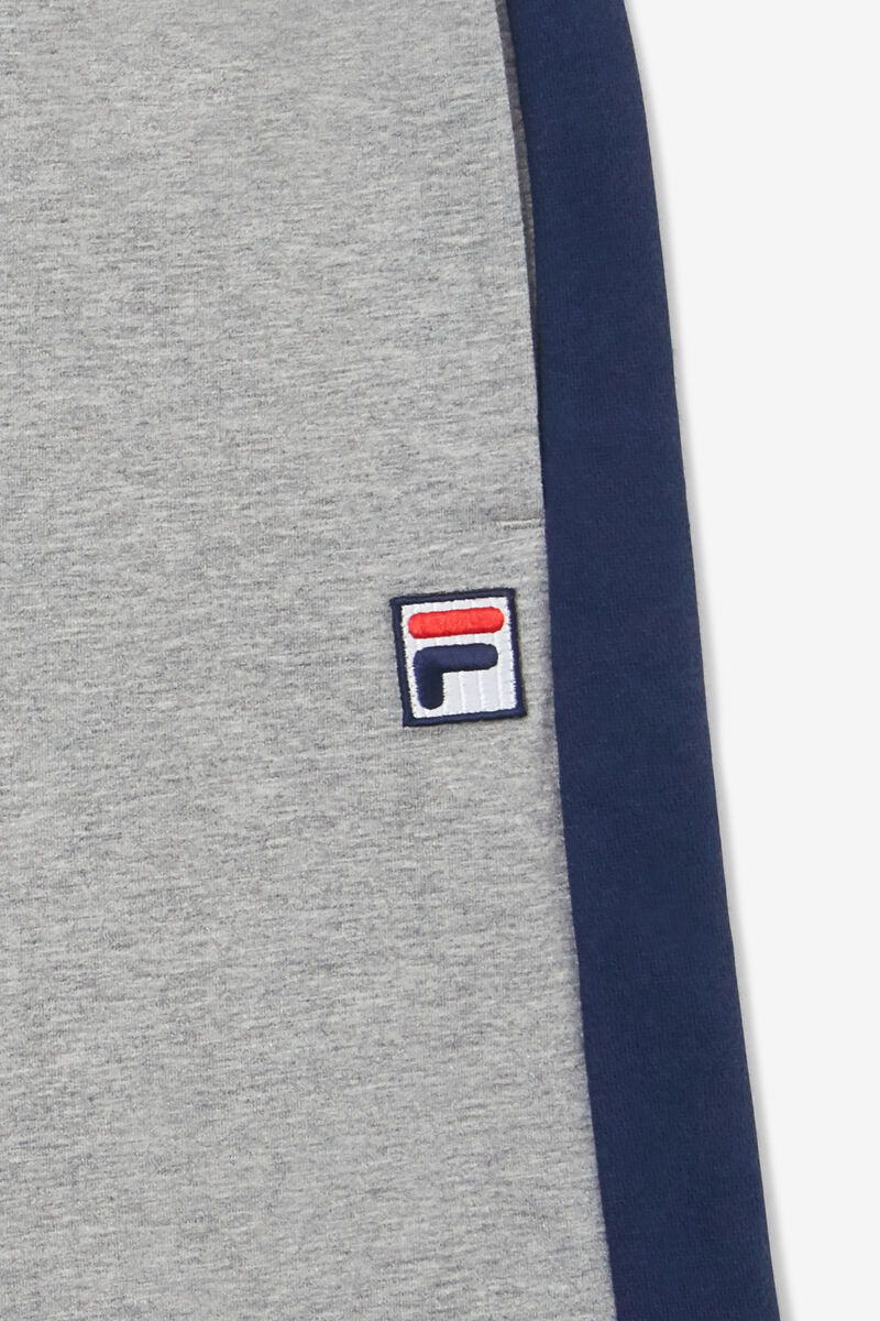 Grey Kids' Fila Logo Short Shorts | UwXbFcC3EIJ