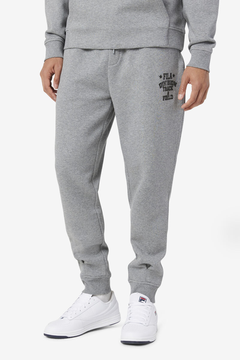 Grey Men's Fila Nugah Jogger Pants | TqrnqAUFBh5