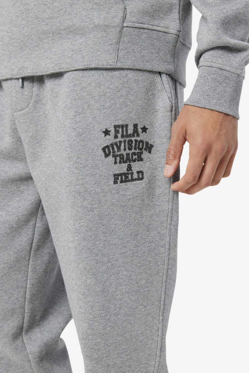 Grey Men's Fila Nugah Jogger Pants | TqrnqAUFBh5