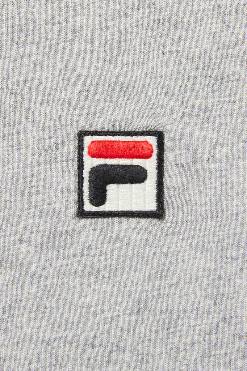 Grey Men's Fila Quartz T Shirts | EW7oPa5Hs31