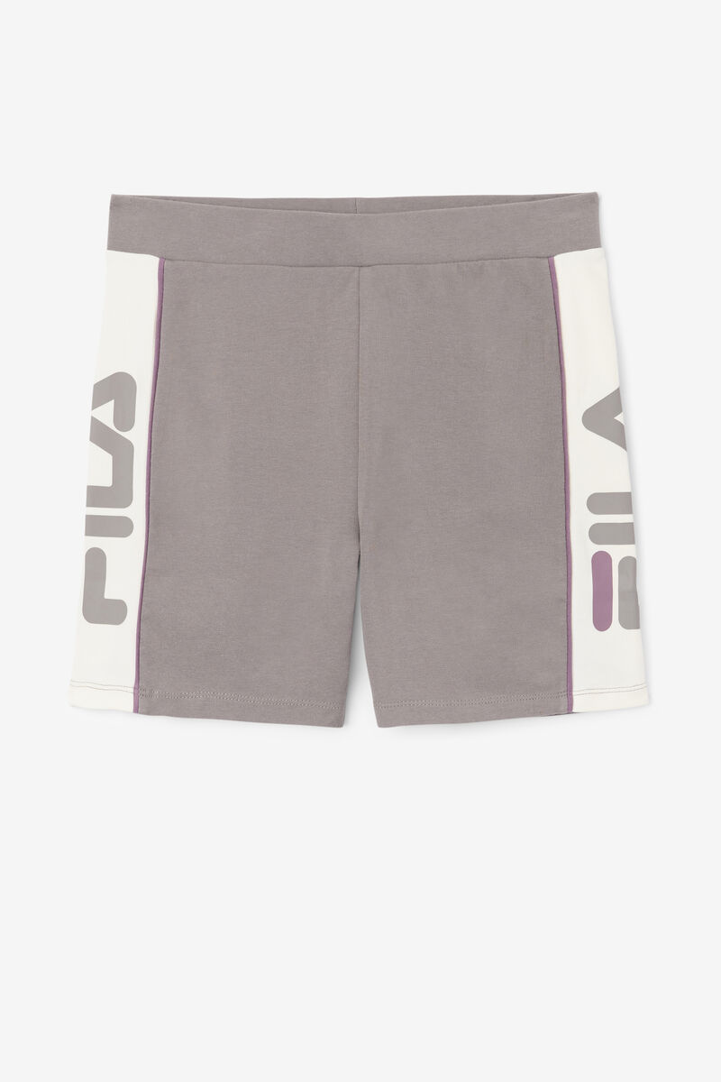 Grey Women\'s Fila Davina Bike Short Shorts | rZ8IDJbVazi