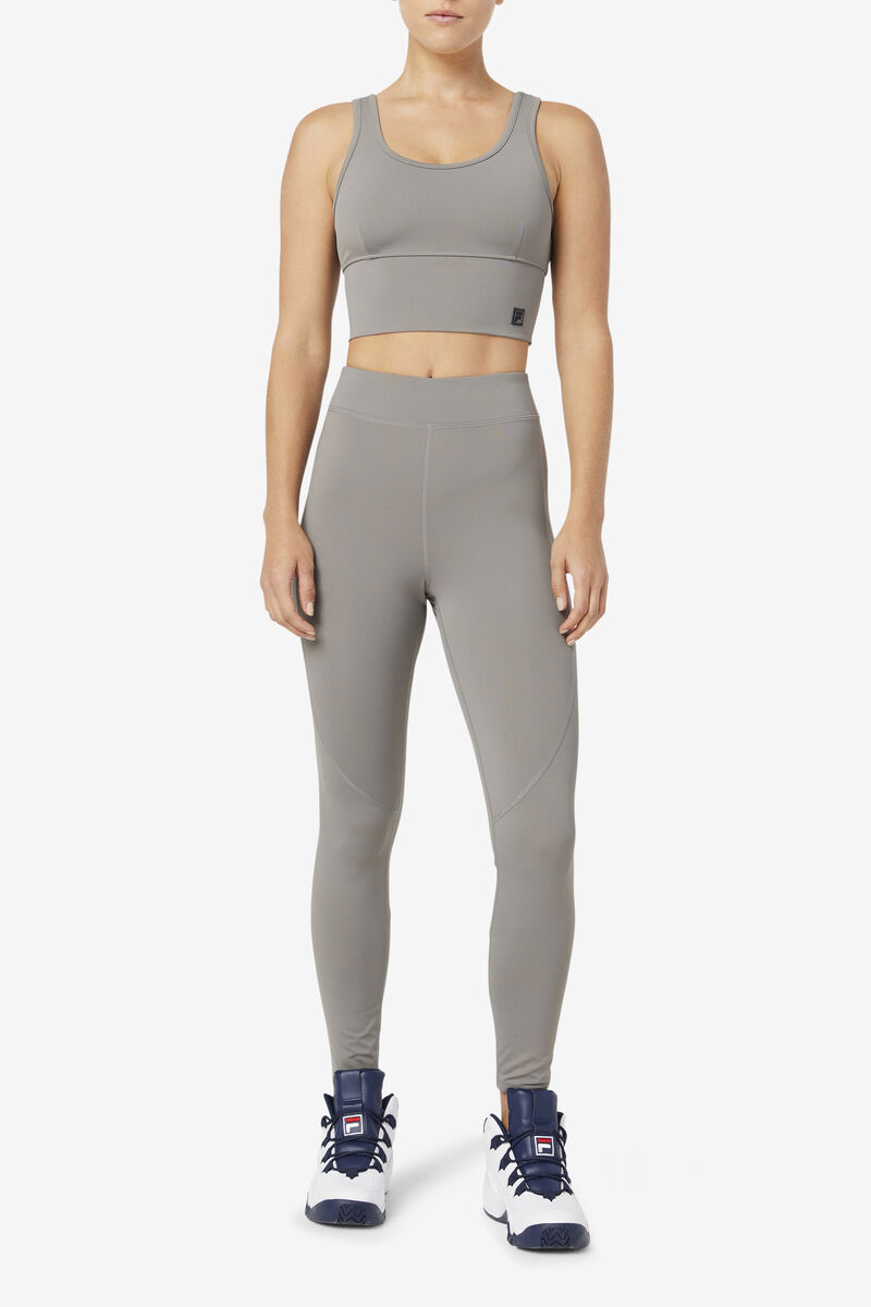 Grey Women's Fila Emerie Legging Leggings | hR4Qn4Wzu6d