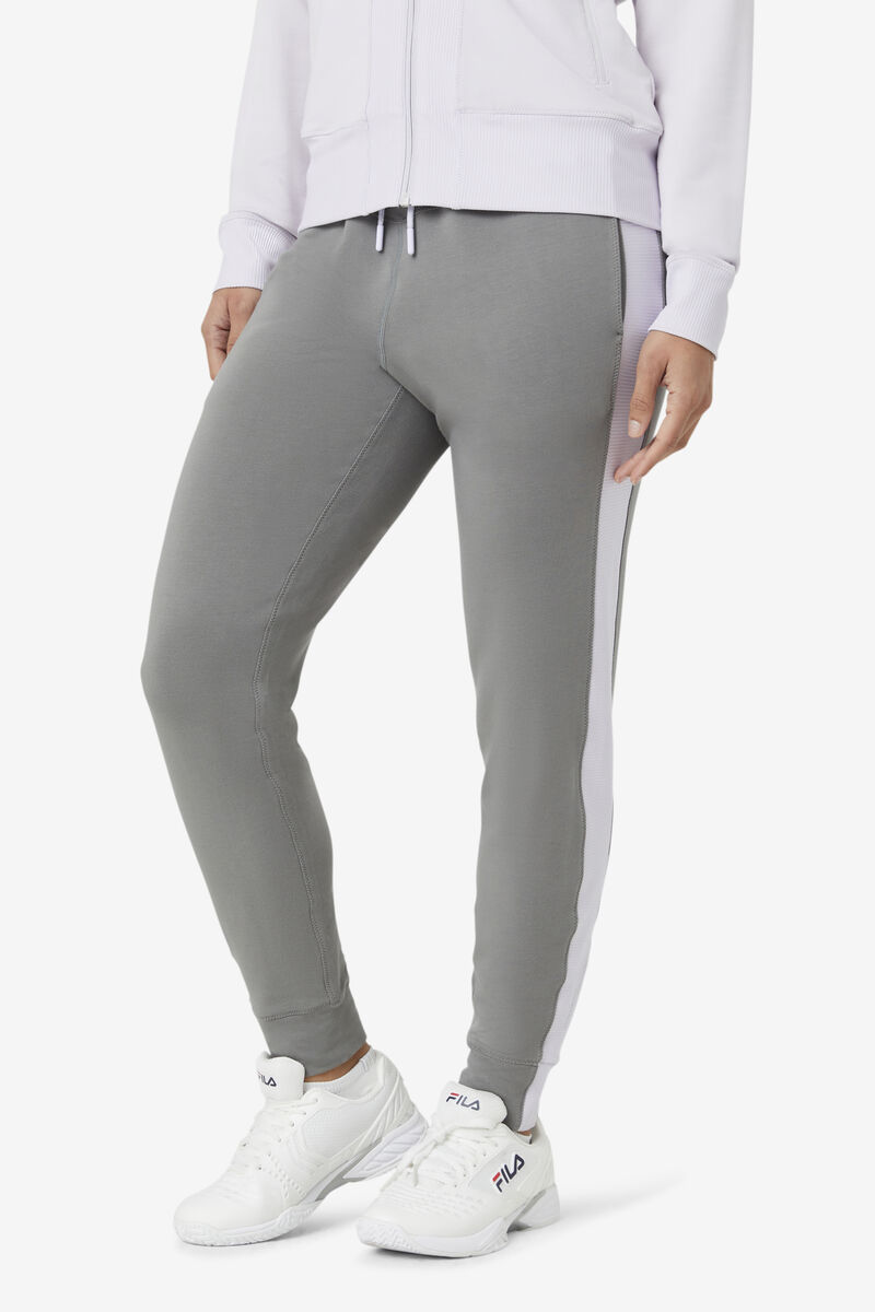 Lavender Blue Women's Fila Fi-lux Texture Jogger Pants | ExTq1ljPu3P