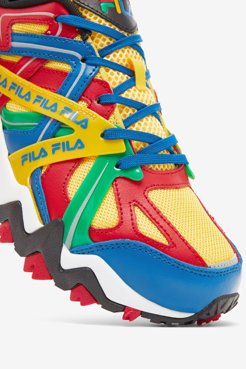 Lemon / Red / Royal Blue Men's Fila Electromont Multi-colored Trainers | Fila Trainers | okw1rzvbnMZ