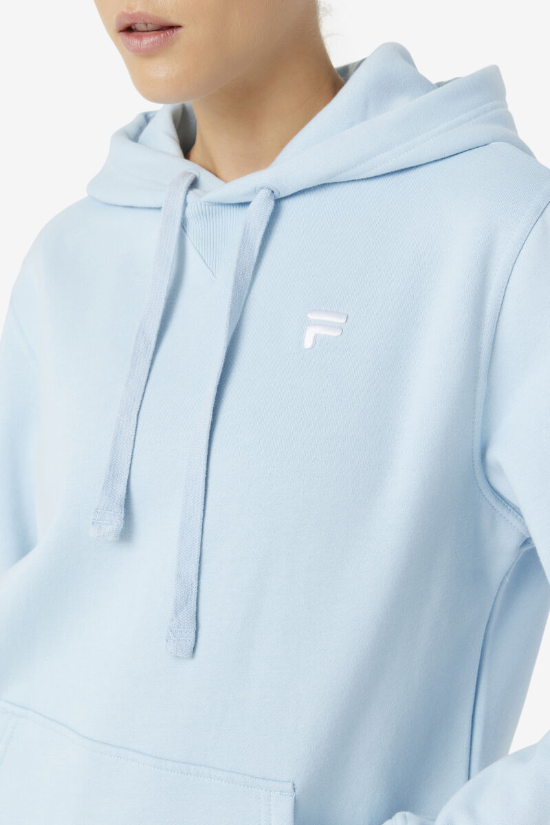 Light Blue Men's Fila Godfrey Hoodie Hoodies | G1VLf16lh4X