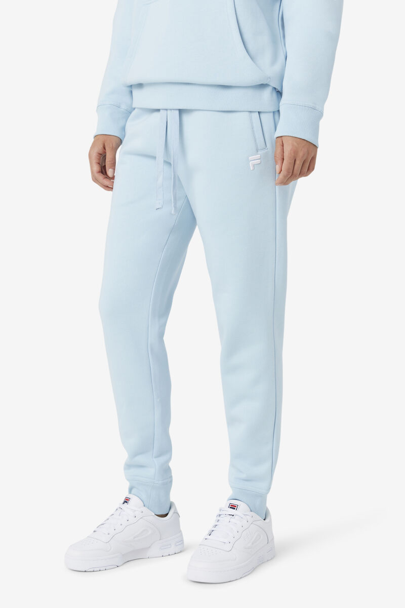 Light Blue Women's Fila Chardon Jogger Pants | x9VHoF4nbVZ