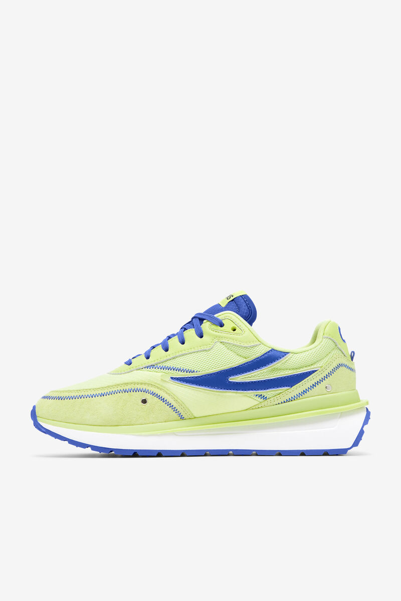 Light Green / Blue / White Men's Fila Renno X Bevans Lime Green Shoes | Fila Trainers | ziEikowPbdH