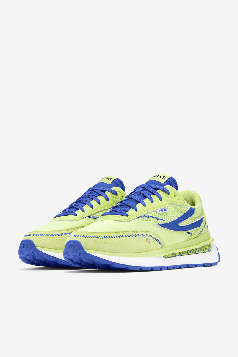 Light Green / Blue / White Men's Fila Renno X Bevans Lime Green Shoes | Fila Trainers | ziEikowPbdH