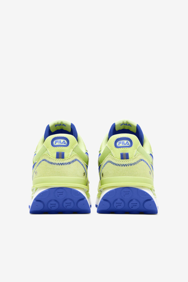 Light Green / Blue / White Men's Fila Renno X Bevans Lime Green Shoes | Fila Trainers | ziEikowPbdH