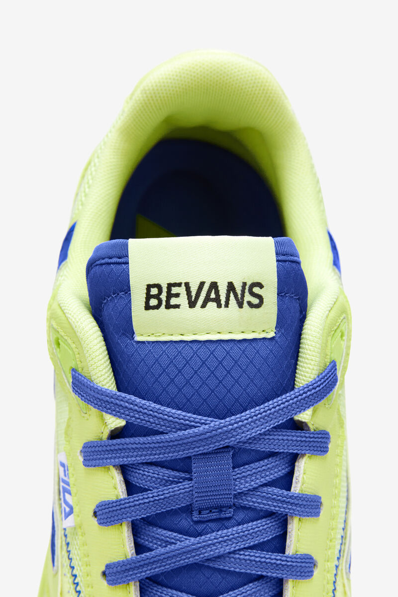 Light Green / Blue / White Men's Fila Renno X Bevans Lime Green Shoes | Fila Trainers | ziEikowPbdH