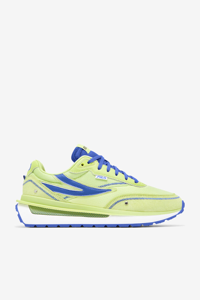 Light Green / Blue / White Men\'s Fila Renno X Bevans Lime Green Shoes | Fila Trainers | ziEikowPbdH