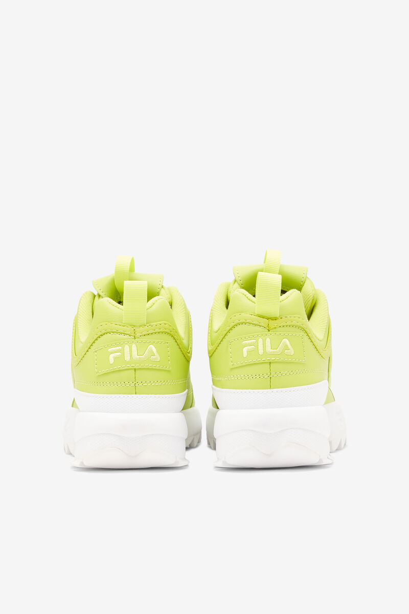 Light Green / Light Green / White Women's Fila Disruptor 2 Premium Platform Shoes | 4I2NbzncQ2X