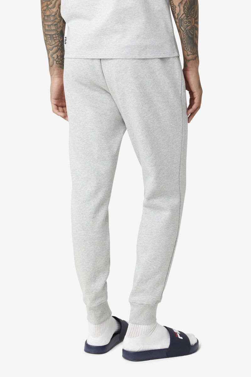 Light Grey Men's Fila Chardon Jogger Pants | UYHCDFyq53g