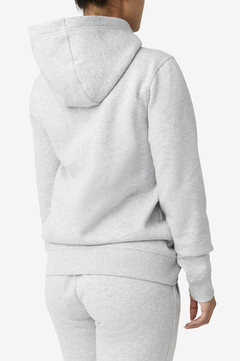 Light Grey Men's Fila Godfrey Hoodie Hoodies | TdD7HQcKxKg