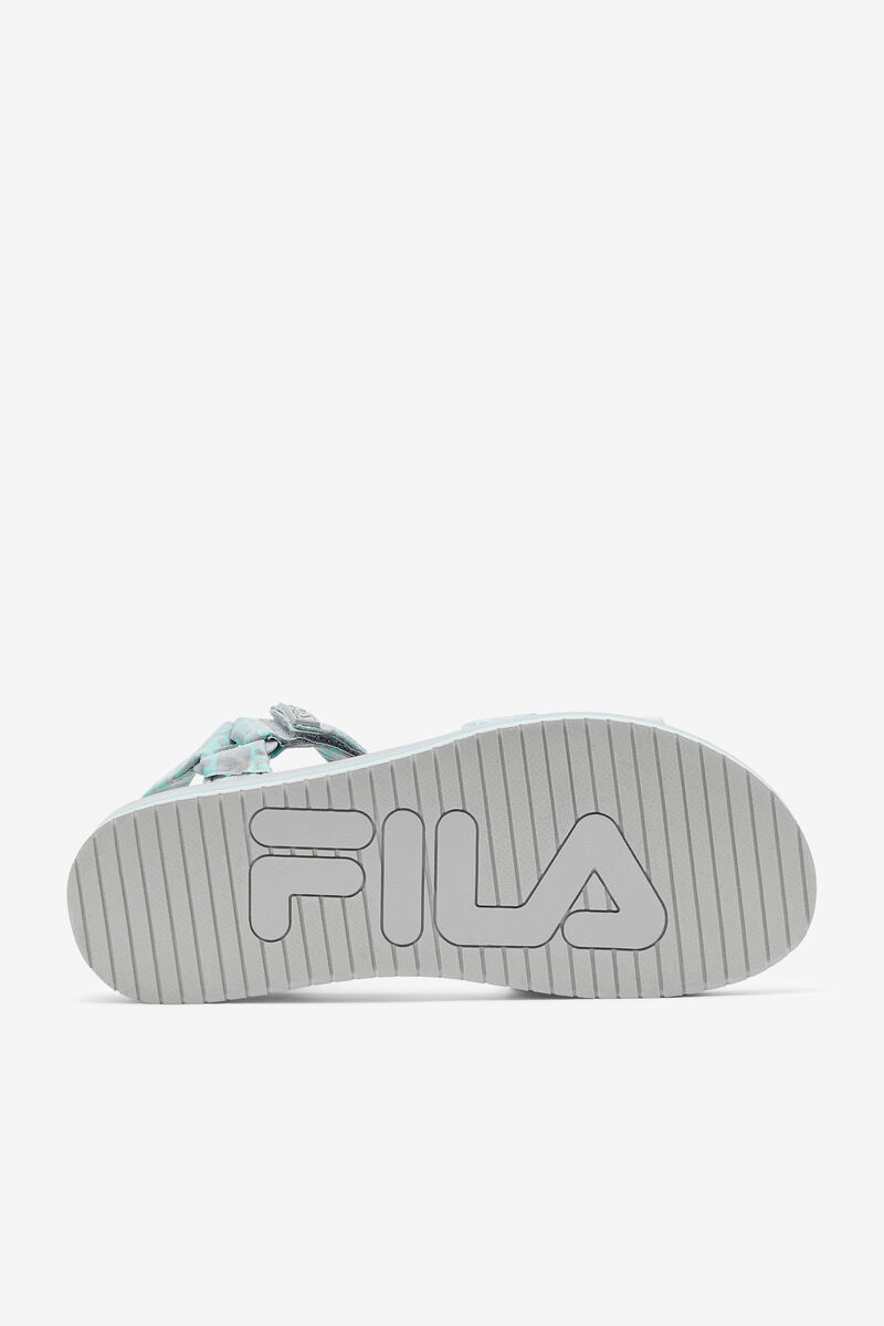 Light Turquoise Women's Fila Drifter Ts Bandana Sandals | iKkLfHAMxkp