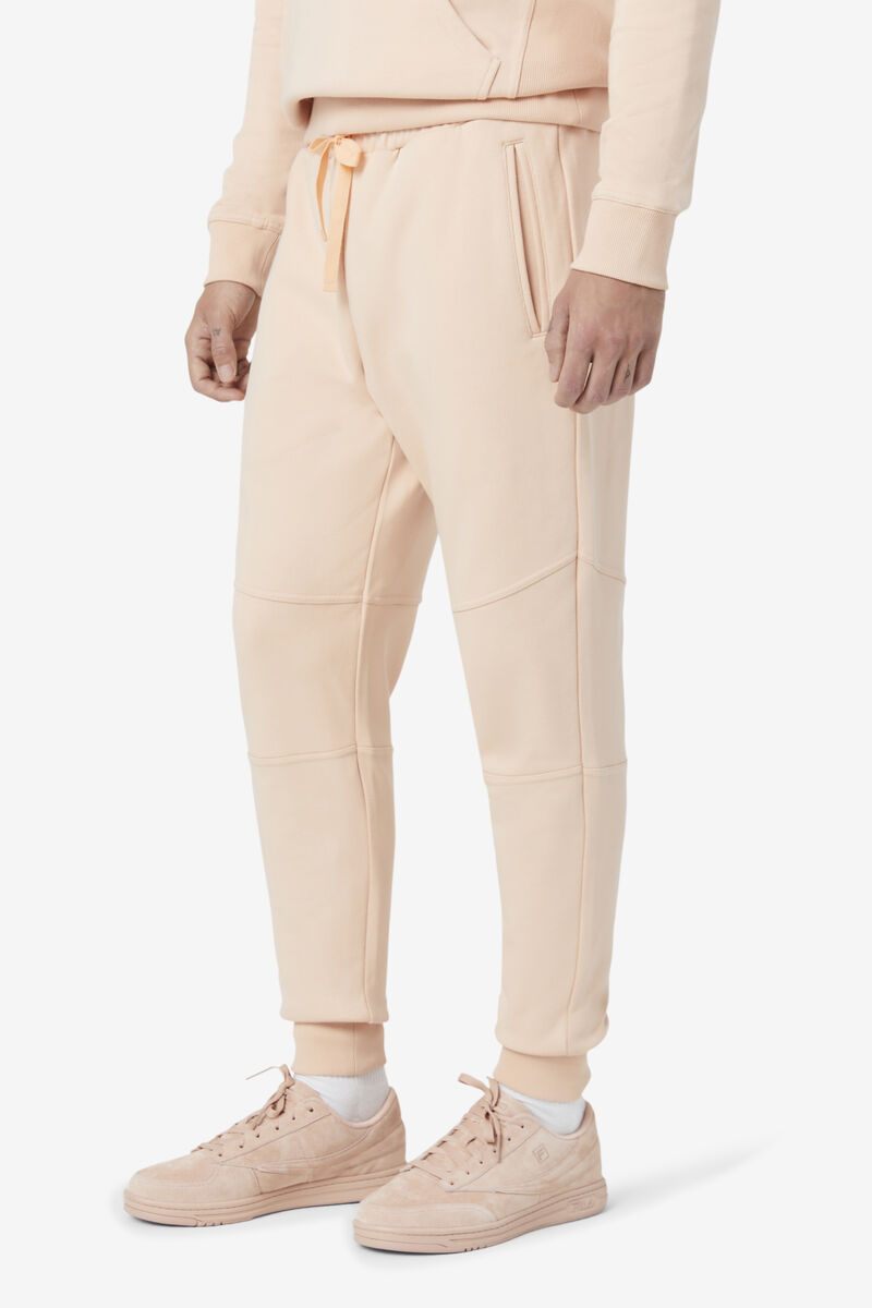 Light Yellow Men's Fila Freya Jogger Pants | pJEC1r3bW1K